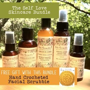 SELF LOVE Day-to-Night Skincare Bundle, Oily to Normal Skin, 5 full size bottles